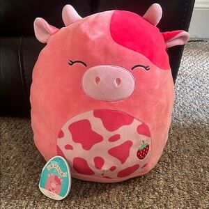 12” Calynda The Cow Squishmallow, Used with tags